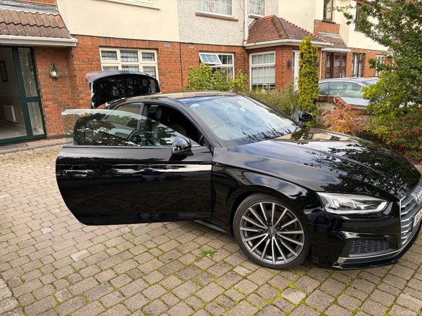 Audi A5 Coupe, Petrol, 2019, Black