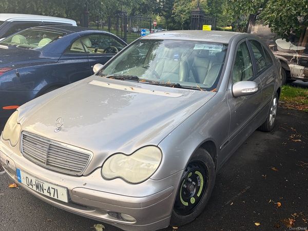 Mercedes-Benz C-Class Saloon, Petrol, 2004, Silver