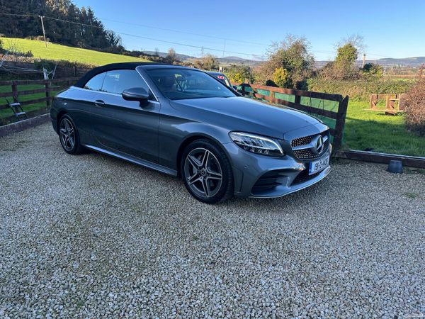 Mercedes-Benz C-Class Convertible, Petrol Hybrid, 2019, Grey