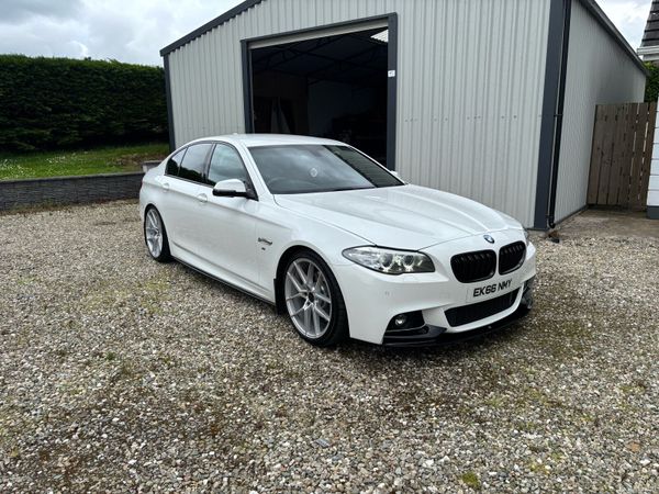 BMW 5-Series Saloon, Diesel, 2016, White