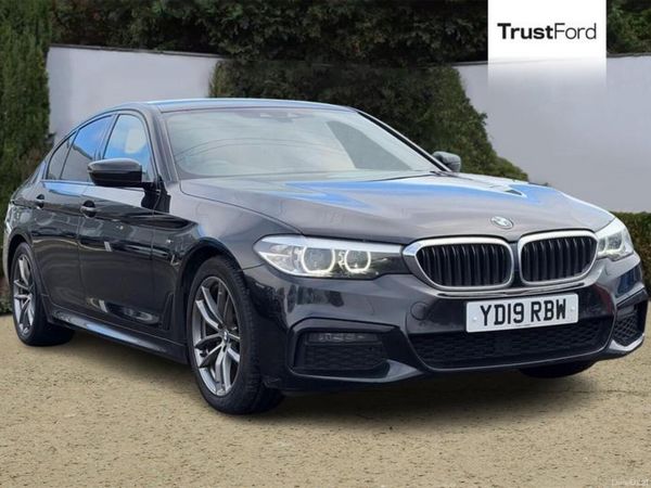 BMW 5-Series Saloon, Diesel, 2019, Black