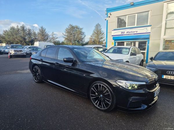 BMW 5-Series Saloon, Diesel, 2019, Black