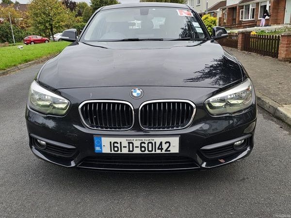 BMW 1-Series Hatchback, Diesel, 2016, Black