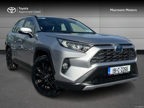 Toyota RAV4 SUV, Petrol Hybrid, 2019, Silver
