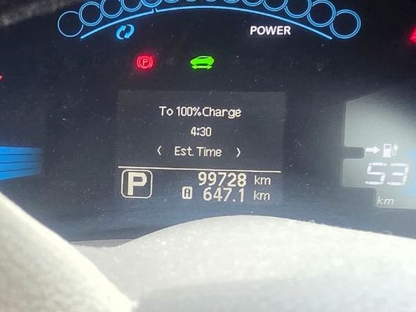 Nissan Leaf Hatchback, Electric, 2013, Black