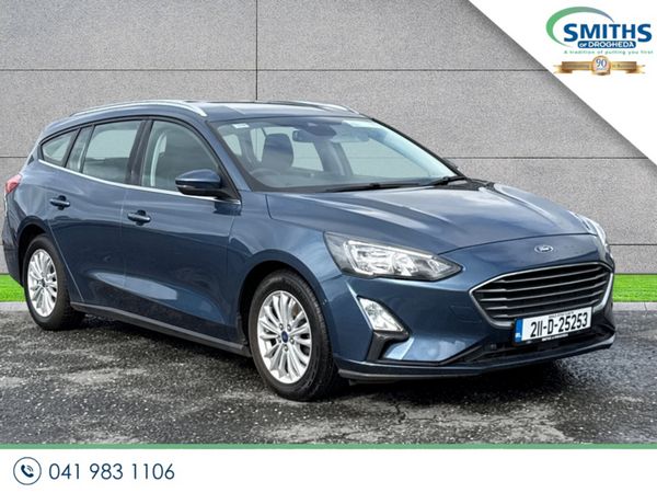 Ford Focus Estate, Petrol Hybrid, 2021, Blue