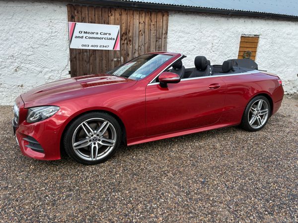 Mercedes-Benz E-Class Convertible, Diesel, 2017, Red