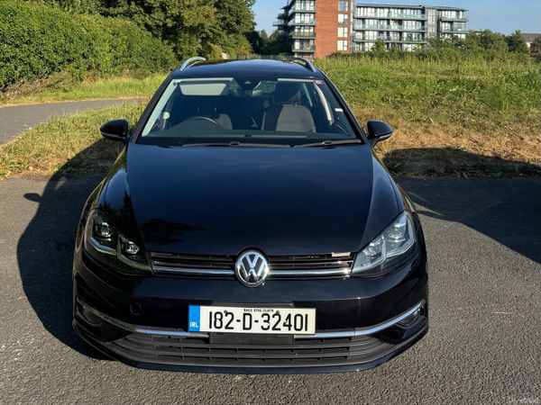 Volkswagen Golf Estate, Petrol, 2018, Black
