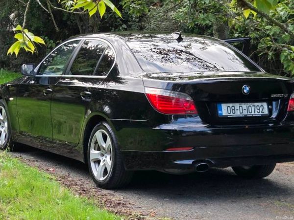 BMW 5-Series Saloon, Diesel, 2008, Black
