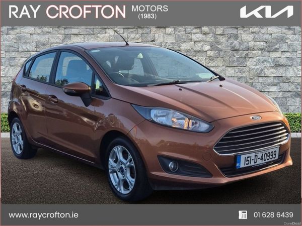 Ford Fiesta Hatchback, Petrol, 2015, Brown