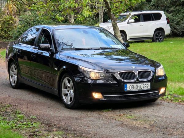 BMW 5-Series Saloon, Diesel, 2008, Black