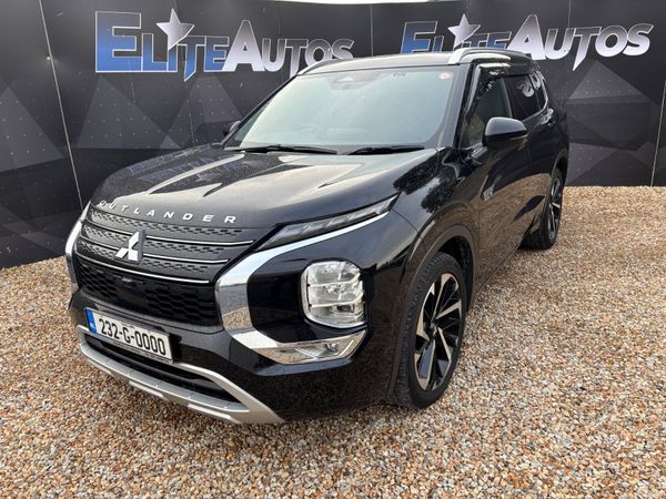 Mitsubishi Outlander SUV, Petrol Plug-in Hybrid, 2023, Black