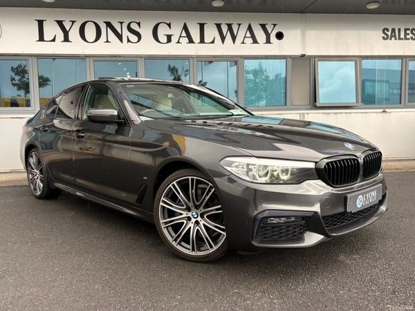 BMW 5-Series Saloon, Petrol Plug-in Hybrid, 2020, Grey