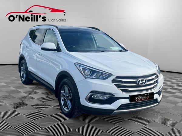 Hyundai Santa Fe SUV, Diesel, 2016, White