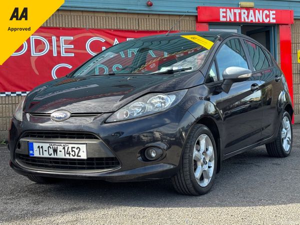 Ford Fiesta Hatchback, Diesel, 2011, Black