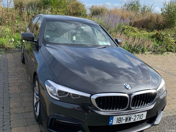 BMW 5-Series Saloon, Diesel, 2018, Grey