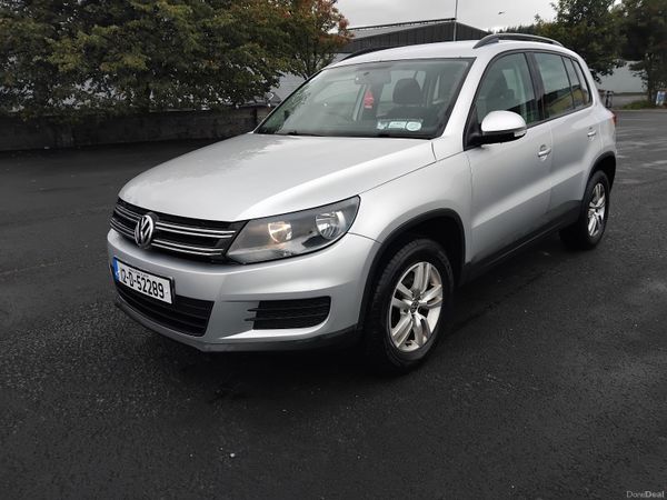 Volkswagen Tiguan SUV, Diesel, 2012, Silver