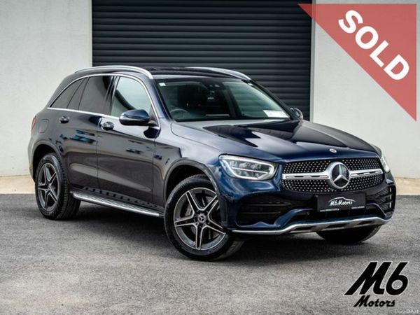 Mercedes-Benz GLC SUV, Diesel Plug-in Hybrid, 2022, Blue
