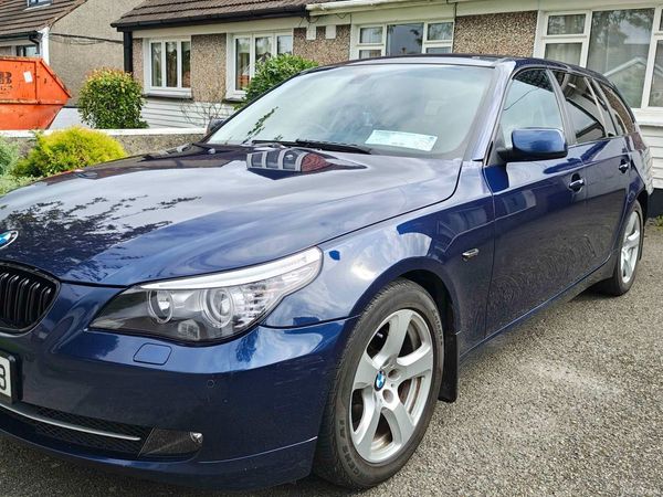BMW 5-Series Estate, Diesel, 2009, Blue