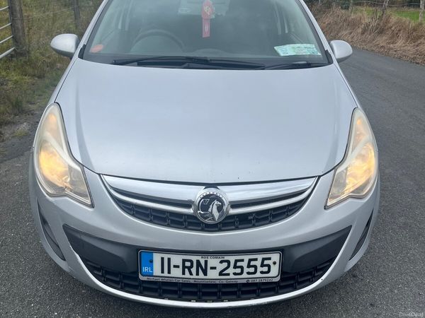 Vauxhall Corsa Hatchback, Petrol, 2011, Silver