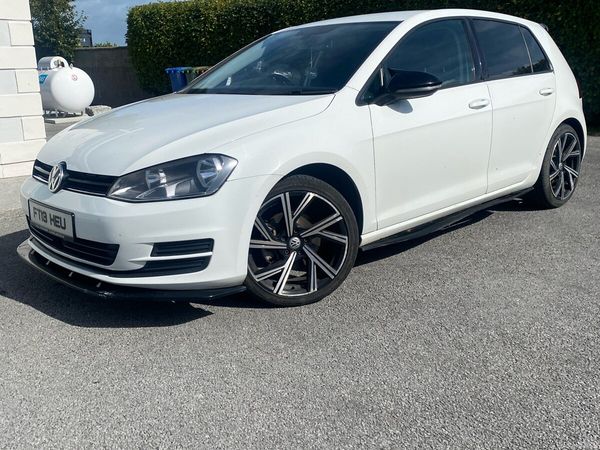 Volkswagen Golf Hatchback, Diesel, 2013, White