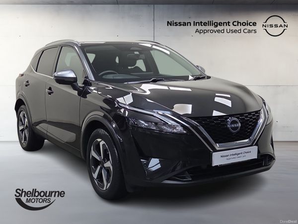 Nissan Qashqai Hatchback, Petrol, 2023, Black