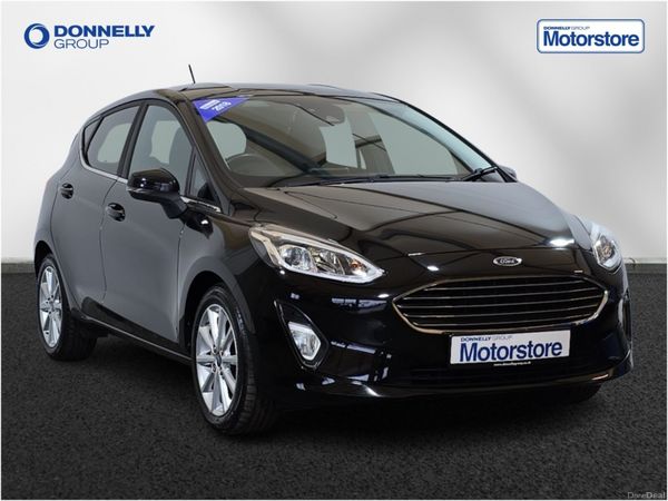 Ford Fiesta Hatchback, Petrol, 2018, Black