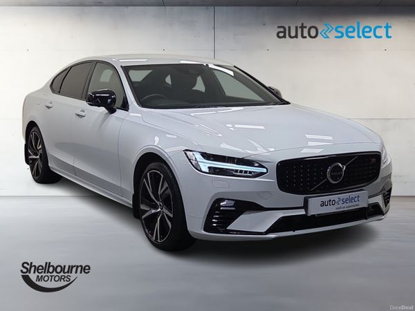 Volvo S90 Saloon, Petrol Hybrid, 2021, White