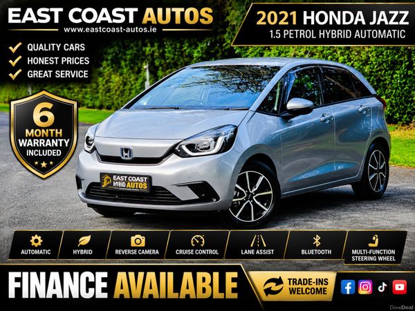 Honda Fit Hatchback, Petrol Hybrid, 2021, Black
