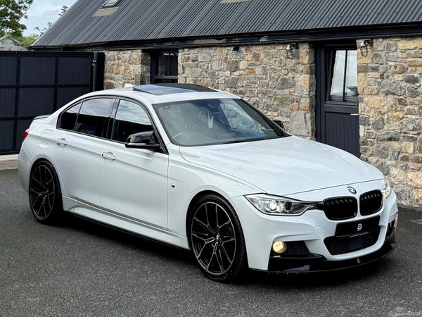 BMW 3-Series Saloon, Diesel, 2014, White