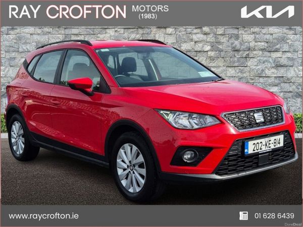 SEAT Arona SUV, Petrol, 2020, Red