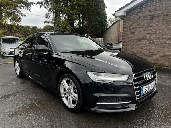 Audi A6 Saloon, Diesel, 2018, Black
