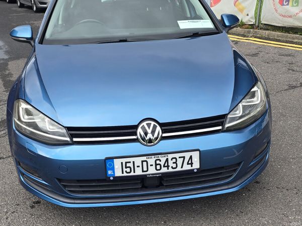Volkswagen Golf Hatchback, Petrol, 2015, Blue