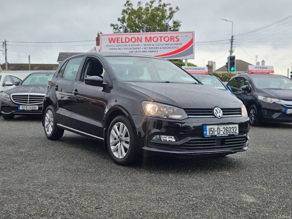 Volkswagen Polo Hatchback, Petrol, 2015, Black