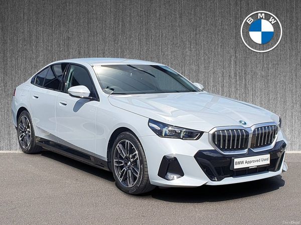 BMW 5-Series Saloon, Petrol Plug-in Hybrid, 2026, Grey