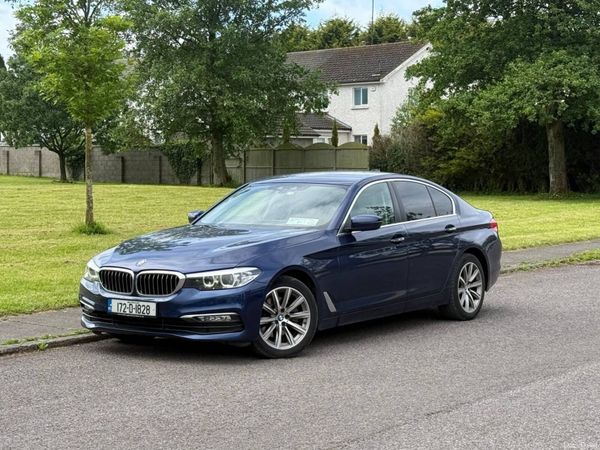 BMW 5-Series Saloon, Diesel, 2017, Blue