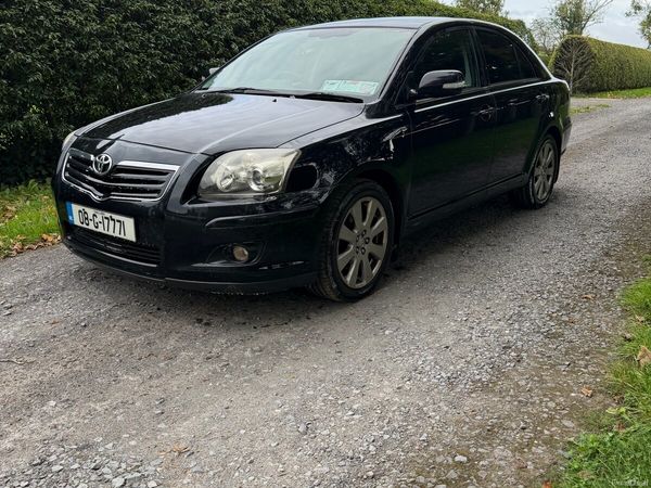 Toyota Avensis Hatchback, Diesel, 2008, Black