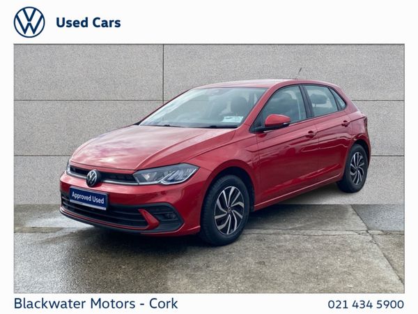 Volkswagen Polo Hatchback, Petrol, 2023, Red