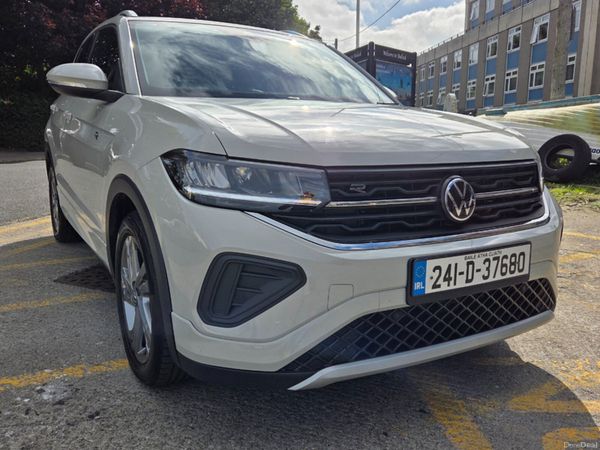 Volkswagen T-Cross SUV, Petrol, 2024, Grey