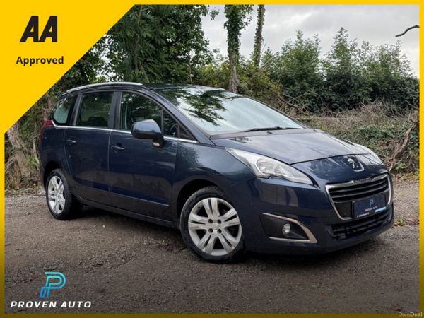 Peugeot 5008 MPV, Diesel, 2015, Blue