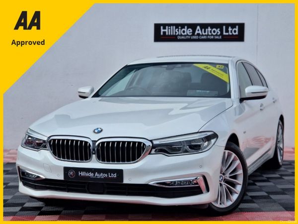 BMW 5-Series Saloon, Diesel, 2017, White