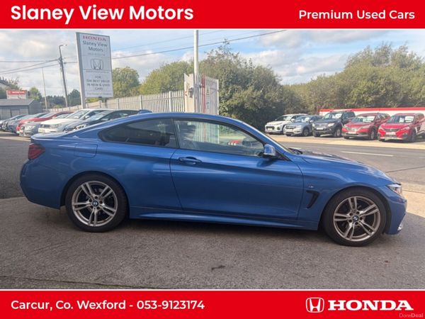 BMW 4-Series Coupe, Diesel, 2020, Blue