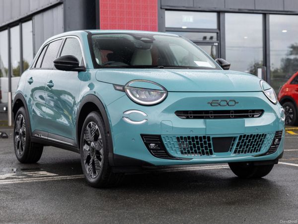Fiat 600 SUV, Petrol Hybrid, 2026, Blue