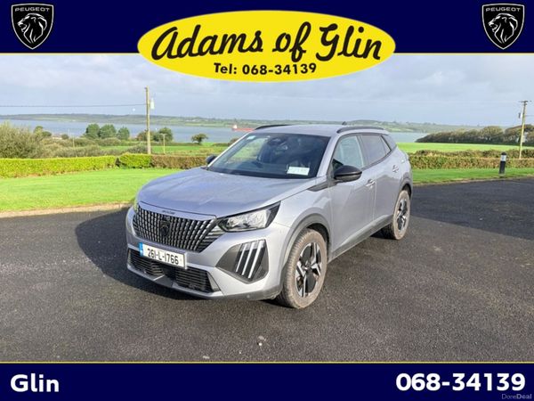 Peugeot 2008 SUV, Petrol Hybrid, 2026, Grey