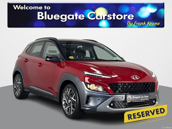 Hyundai KONA MPV, Petrol Hybrid, 2021, Red