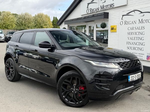 Land Rover Range Rover Evoque Estate, Petrol Plug-in Hybrid, 2022, Black