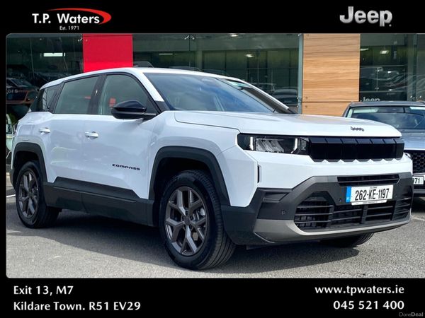 Jeep Compass MPV, Petrol Hybrid, 2026, White
