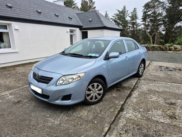 Toyota Corolla Saloon, Petrol, 2009, Blue