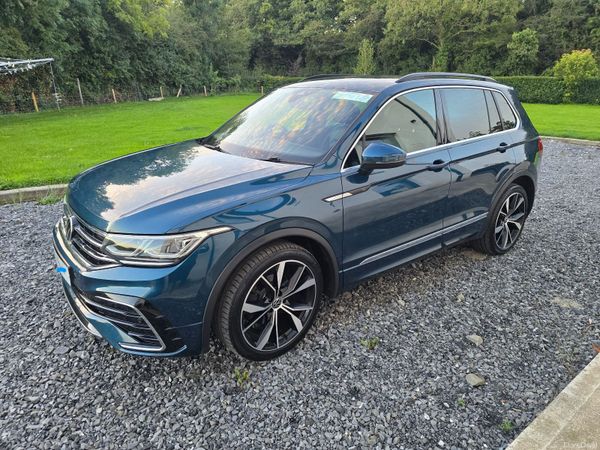 Volkswagen Tiguan SUV, Diesel, 2021, Blue