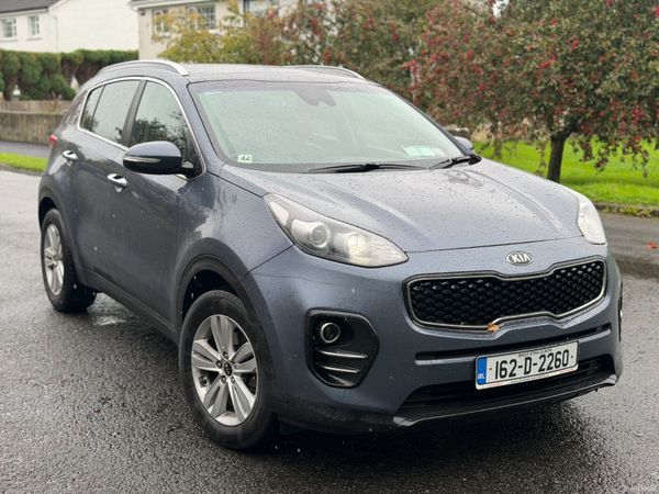 Kia Sportage SUV, Diesel, 2016, Blue